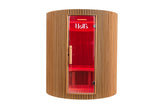 Holl's Sauna Infrarouge Round 4 Places Wood Color