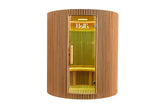 Holl's Sauna Infrarouge Round 4 Places Wood Color