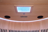 Holl's Sauna Infrarouge Round 4 Places Wood Color