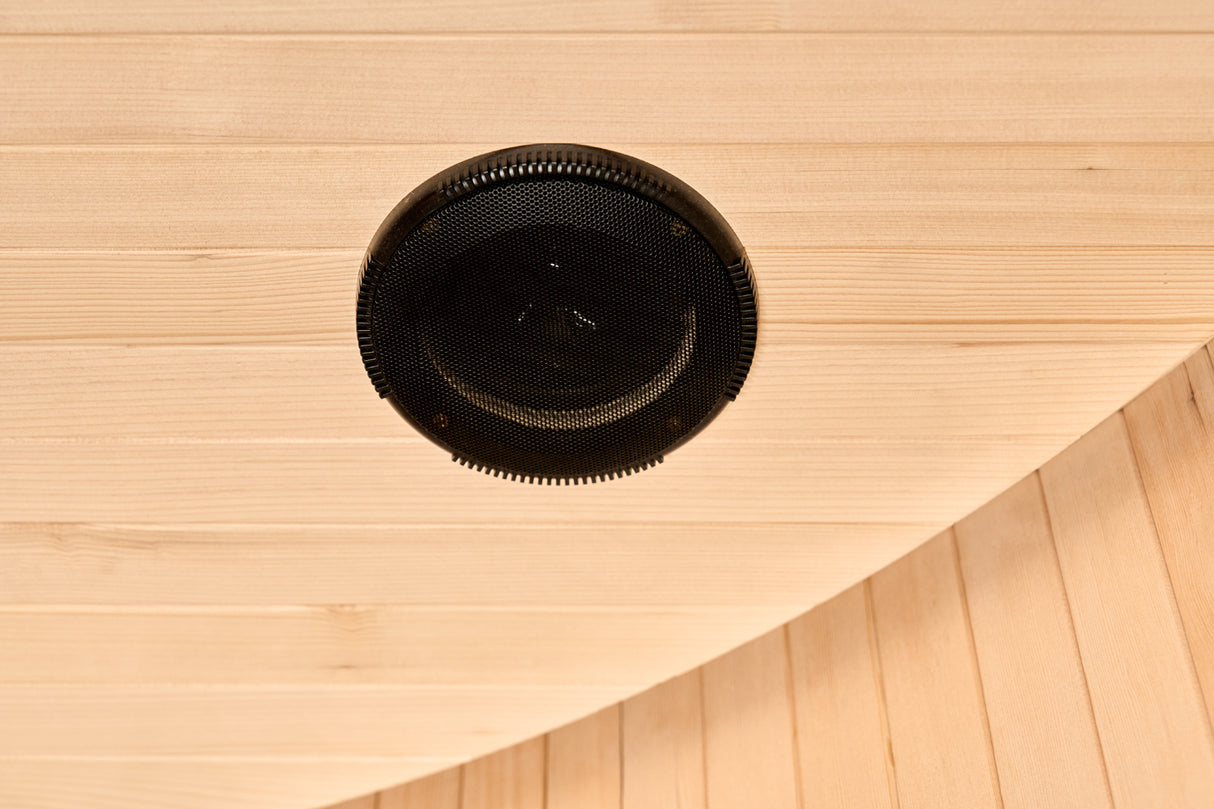 Holl's Sauna Infrarouge Round 4 Places Wood Color