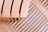 Holl's Sauna Infrarouge Round 4 Places Wood Color