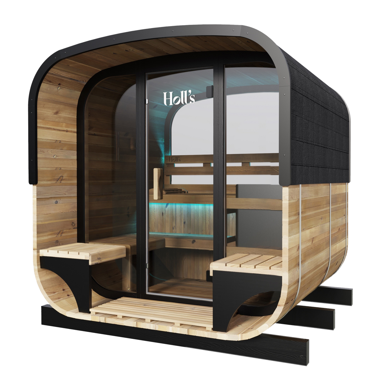 Holl´s Hestia 210 Traditional Sauna Inclus  modelle poele 6kW et pierres