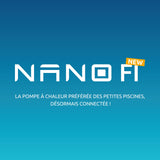 Poolex Varmepumpe Nano FI 5KW til swimming pools <30m3 (Full Inverter Varmepumpe)