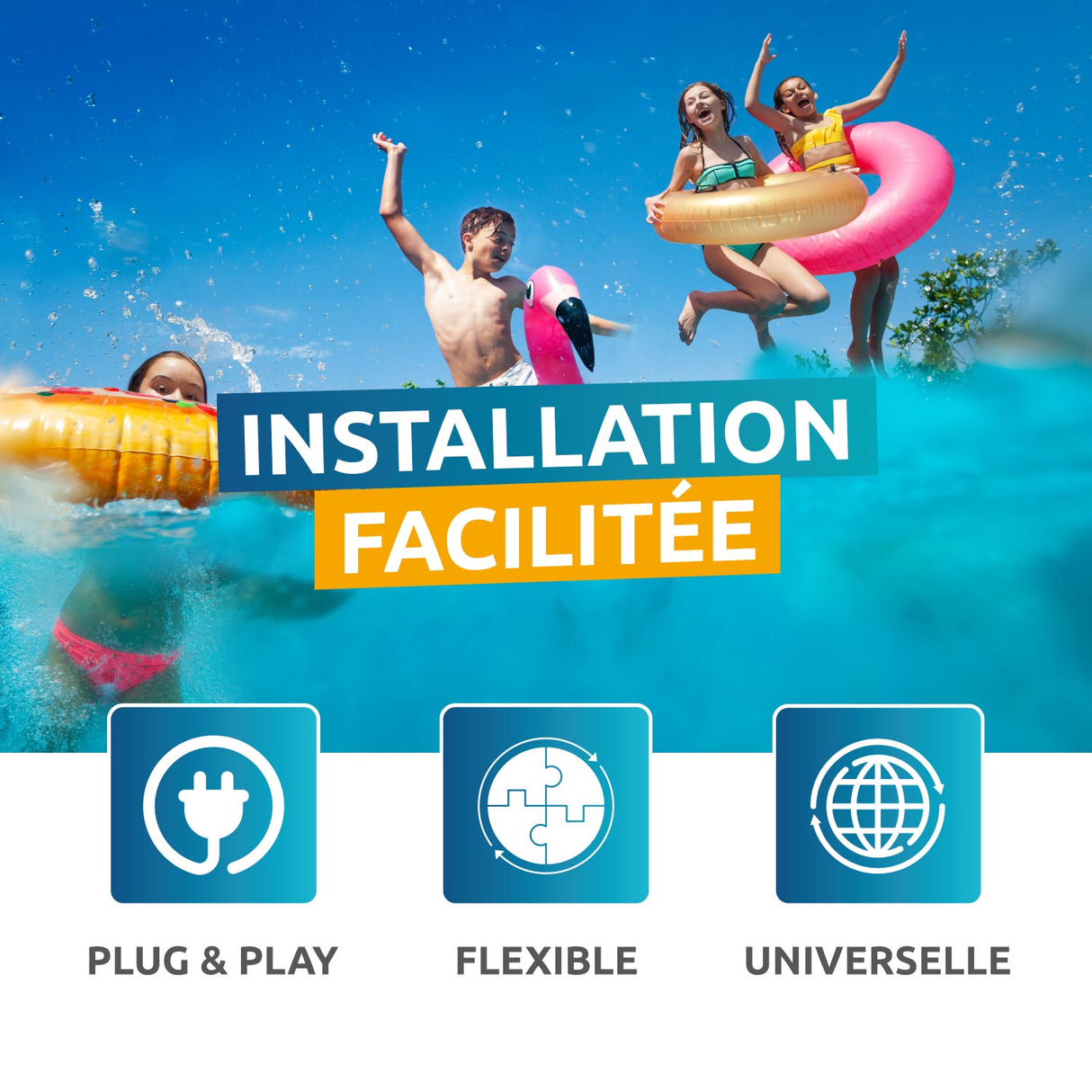 Poolex Varmepumpe Nano FI 5KW til swimming pools <30m3 (Full Inverter Varmepumpe)