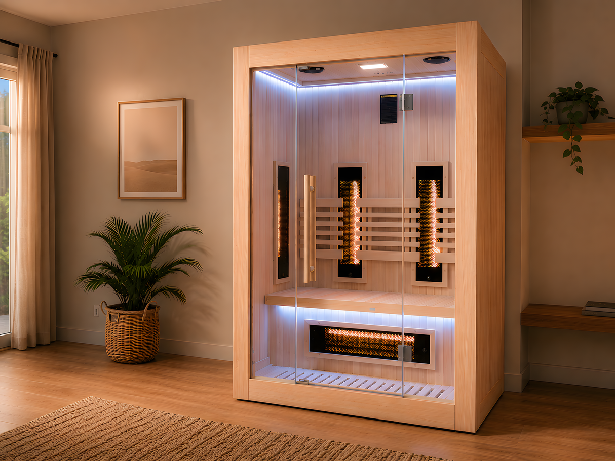 France Sauna Sence Infrarouge 2 Pladser