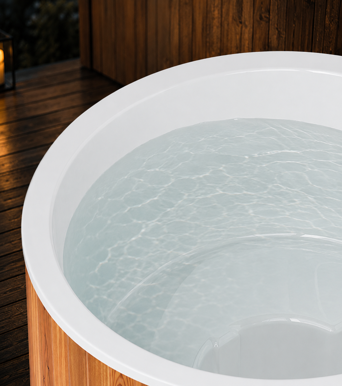 Holls Spa Olma 2/3 seater Nordic Bathttup Model Avec pompe OSPA Flow 5,5 kW + chiller