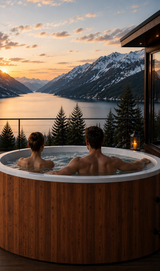 Holls Spa Olma 2/3 seater Nordic Bathttup Model Avec pompe OSPA Flow 5,5 kW + chiller