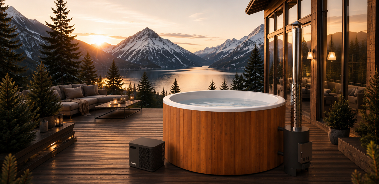 Holls Spa Oskar 6-person nordic hot tub