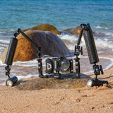 DIVEVOLK Double Ball Extention Arm - 8 inch (20.32 cm)