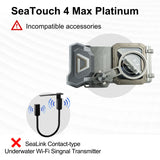DIVEVOLK Sealink Contact Type Underwater WiFi Signal Transmitter til tilslutning af smartphone og kamera