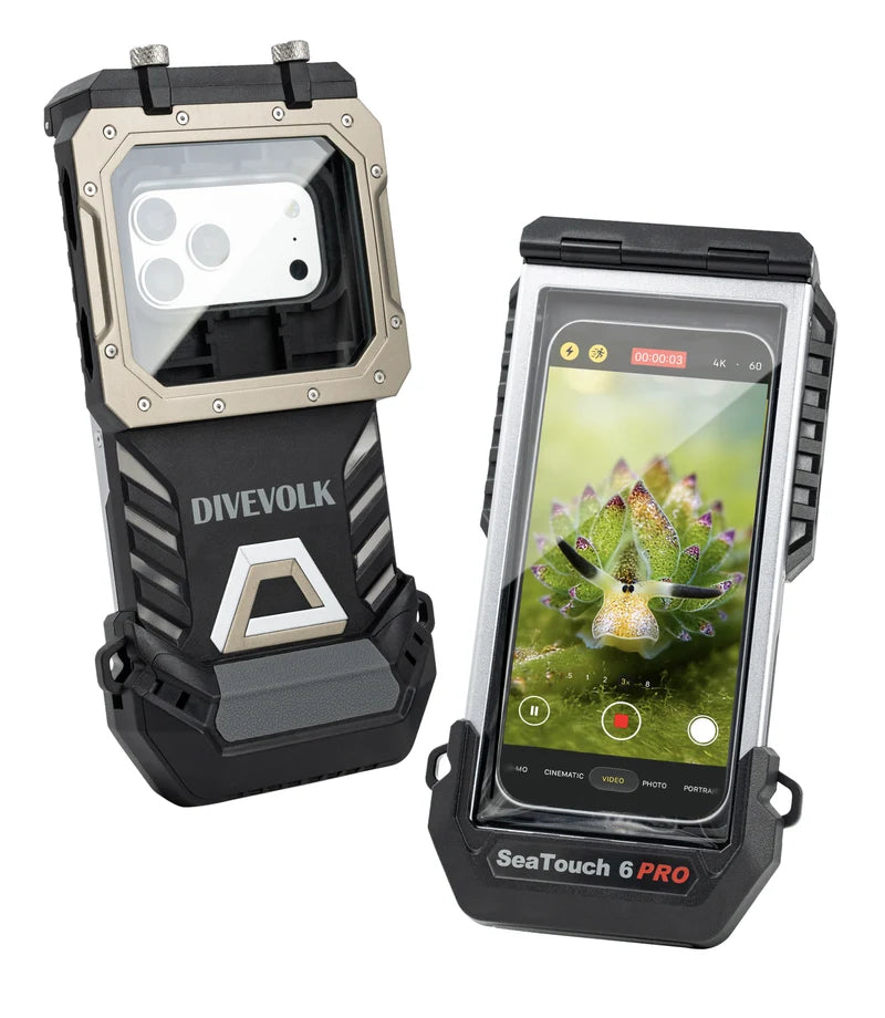 DiveVolk SeaTouch 6 Pro
Underwater Smarphone Housing-Black