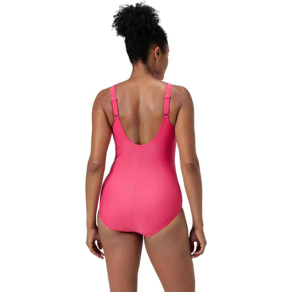 Speedo badedragt Shaping Cross Knot 1-Piece kvinder lyserød