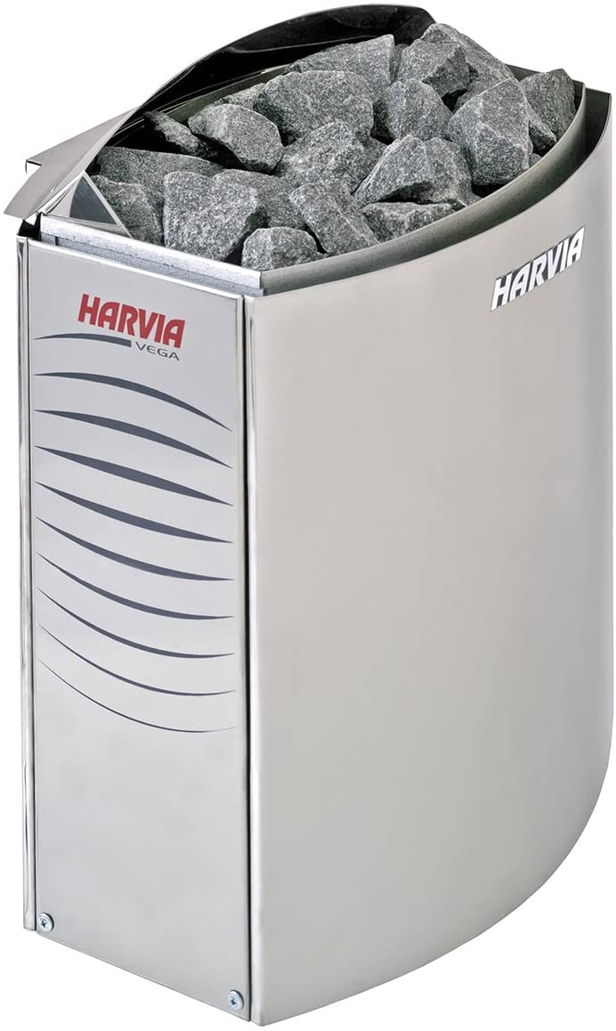 Harvia Saunaovn Vega Stove 6.0 kw uden controller enhed