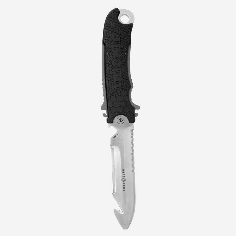 Aqualung Dykkerkniv Big Squeeze, Blunt, Stainless Steel (KN115111)