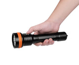 OrcaTorch Dykkerlygte D850 2500 Lumen LED Sort