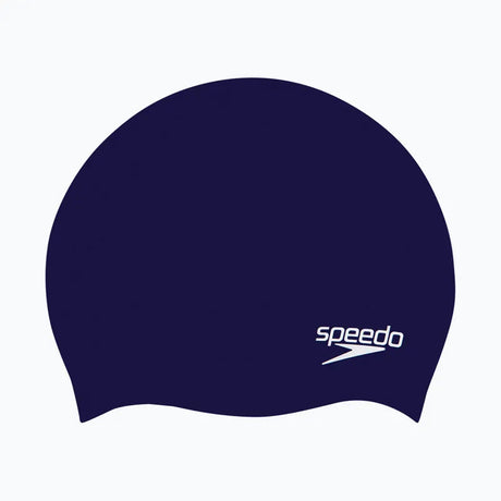 Speedo Swim Cap Plain Molded Silicone Junior