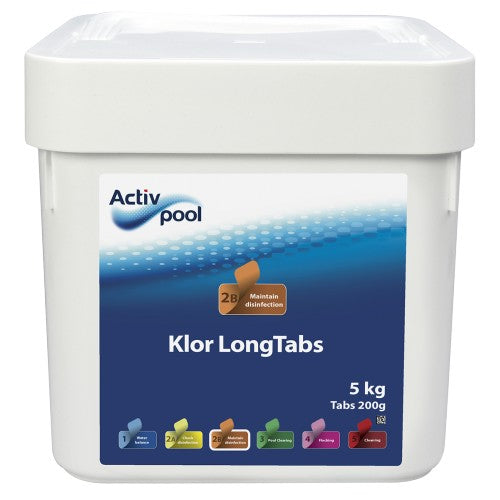 Activ Pool Klor LongTabs 200 g, 5 kg