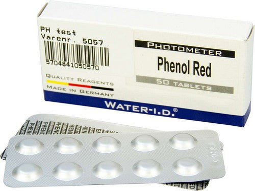 Swim & Fun Pool Lab Refill Fenol Red, 50 tabletter