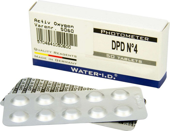 Swim & Fun Pool Lab Refill, DPD No. 4 Aktivt ilt 50 pcs