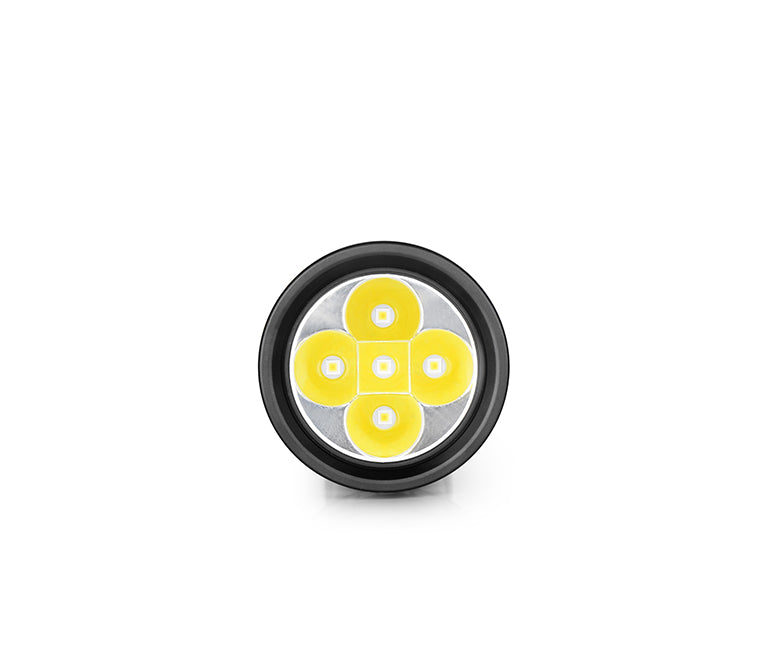OrcaTorch Dykkerlygte D850 2500 Lumen LED Sort