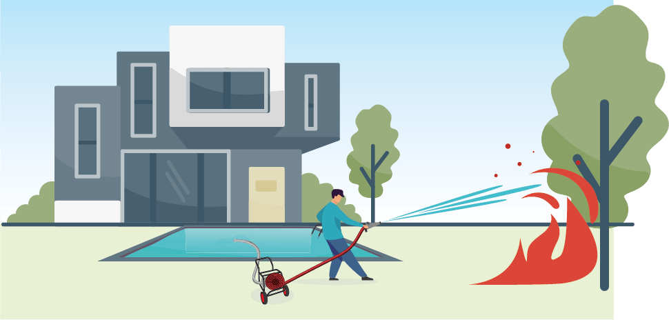 Poolex Brandsikringspumpe Pool Sam til swimming pool