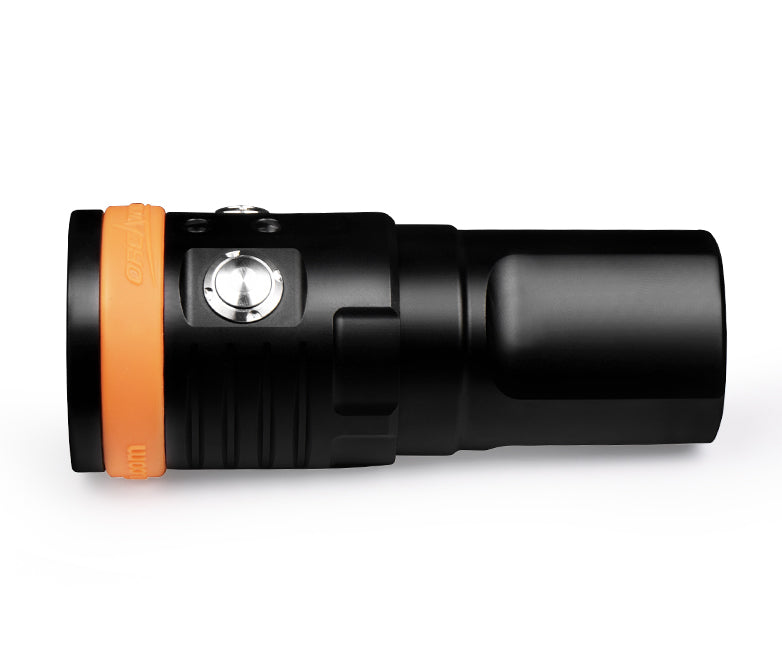 OrcaTorch D900V video diving light 2200 LumenRed and UV mode