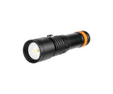 OrcaTorch D710V 3color videolight +ball 21700 Battery max 2000 Lumen White