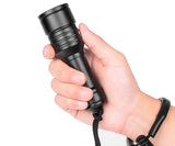 OrcaTorch Dykkerlygte + grøn laserpointer D570-GL 1500 Lumen