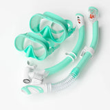 OD Snorkelpakke Softview maske og dry snorkel