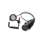 OrcaTorch D630 cannister diving flashlight with Goodman handle 4000 Lumen 3000mAh battery + charger