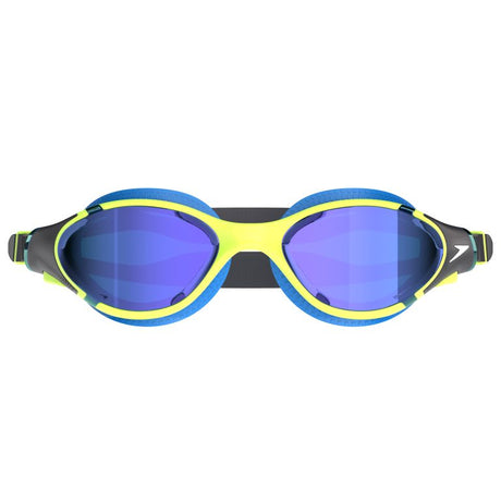Speedo Svømmebriller Biofuse 2.0 Mirror Blå/Lime Grøn