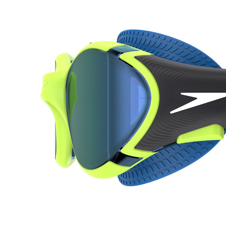 Speedo Svømmebriller Biofuse 2.0 Mirror Blå/Lime Grøn
