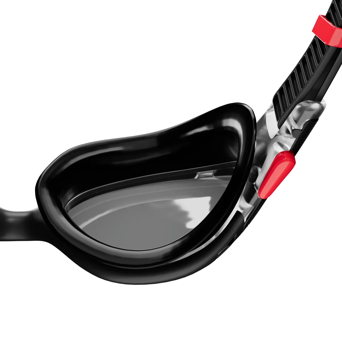 Speedo svømmebriller Biofuse 2.0 Mirror Sort/Solv til voksne