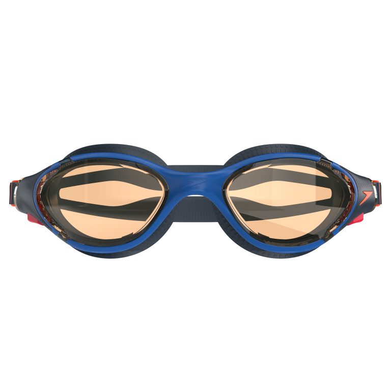 Speedo Biofuse 2.0 svømmebriller Orange/Mørkeblå