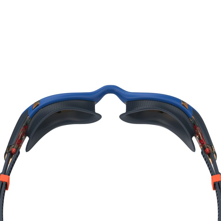 Speedo Biofuse 2.0 svømmebriller Orange/Mørkeblå