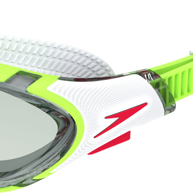 Speedo Biofuse 2.0 svømmebriller Røgfarvet/Grøn
