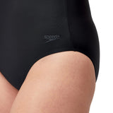 Speedo badedragt Shaping Cross Knot 1-Piece kvinder Sort