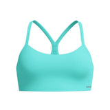 Speedo Badedragt Solid Racerback Bikini Top Turkis