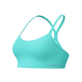 Speedo Badedragt Solid Racerback Bikini Top Turkis