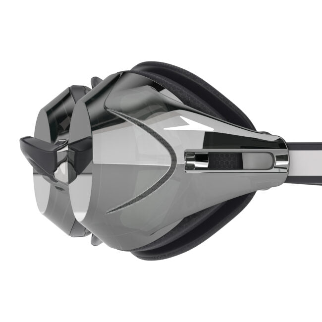Speedo Svømmebriller Vanquisher 3.0 Mirror Sølv/Sort