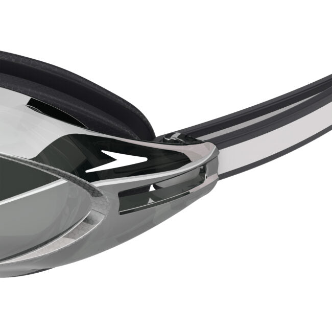 Speedo Svømmebriller Vanquisher 3.0 Mirror Sølv/Sort