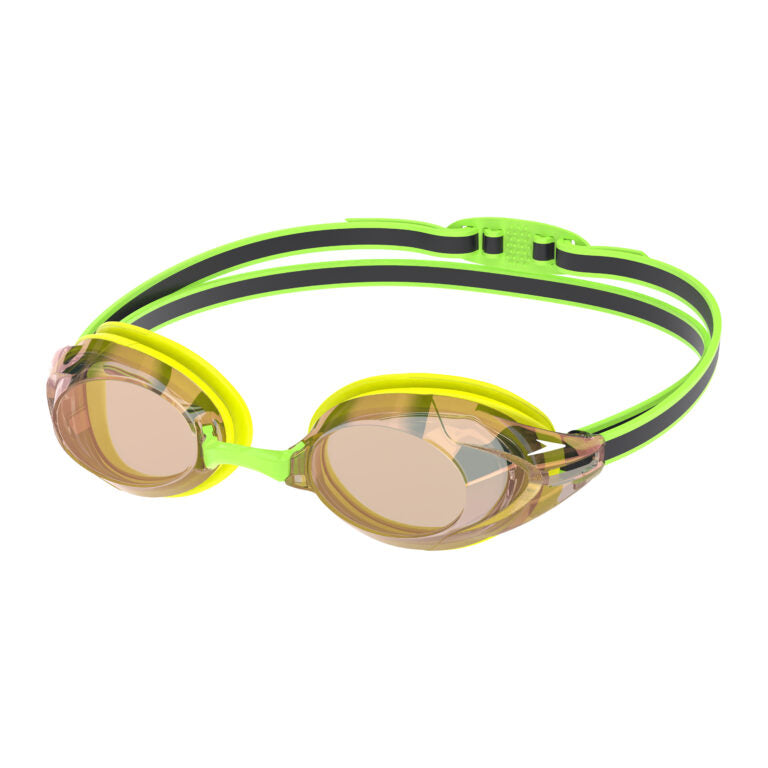 Speedo Svømmebriller Vanquisher 3.0 Mirror Gul/Grå