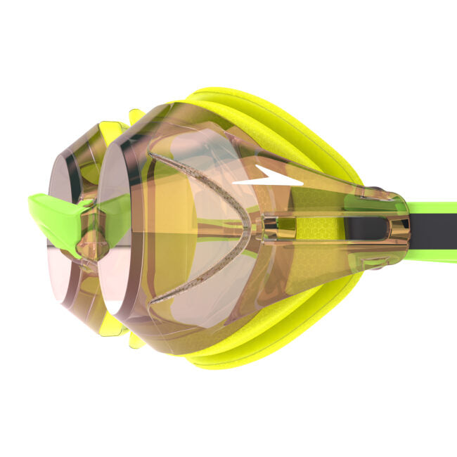 Speedo Svømmebriller Vanquisher 3.0 Mirror Gul/Grå