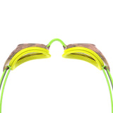 Speedo Svømmebriller Vanquisher 3.0 Mirror Gul/Grå