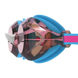 Speedo Svømmebriller Vanquisher 3.0 Mirror Junior Blå/Lyserød