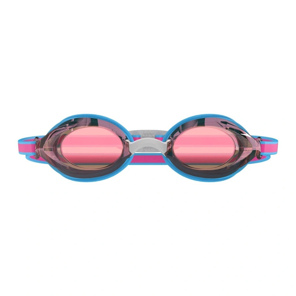 Speedo Svømmebriller Vanquisher 3.0 Mirror Junior Blå/Lyserød