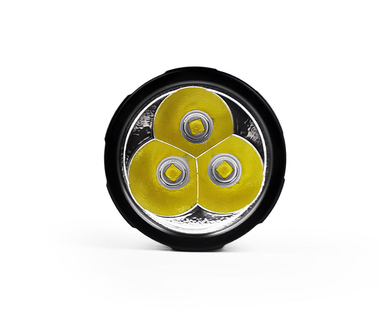 OrcaTorch Dykkerlygte D860 4200 Lumen LED Sort