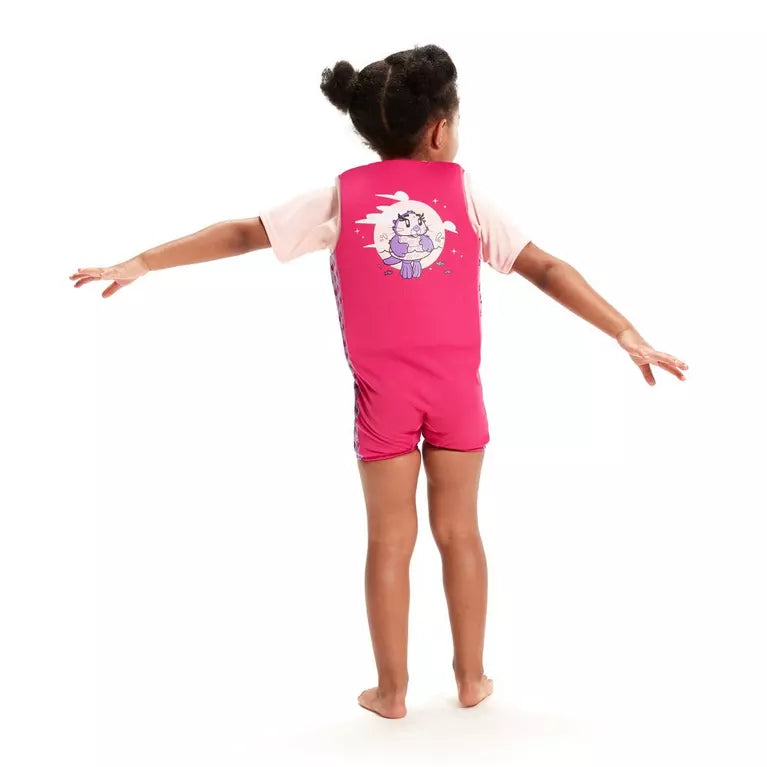 Speedo LEARN TO SWIM Character Printed Float Suit til børn