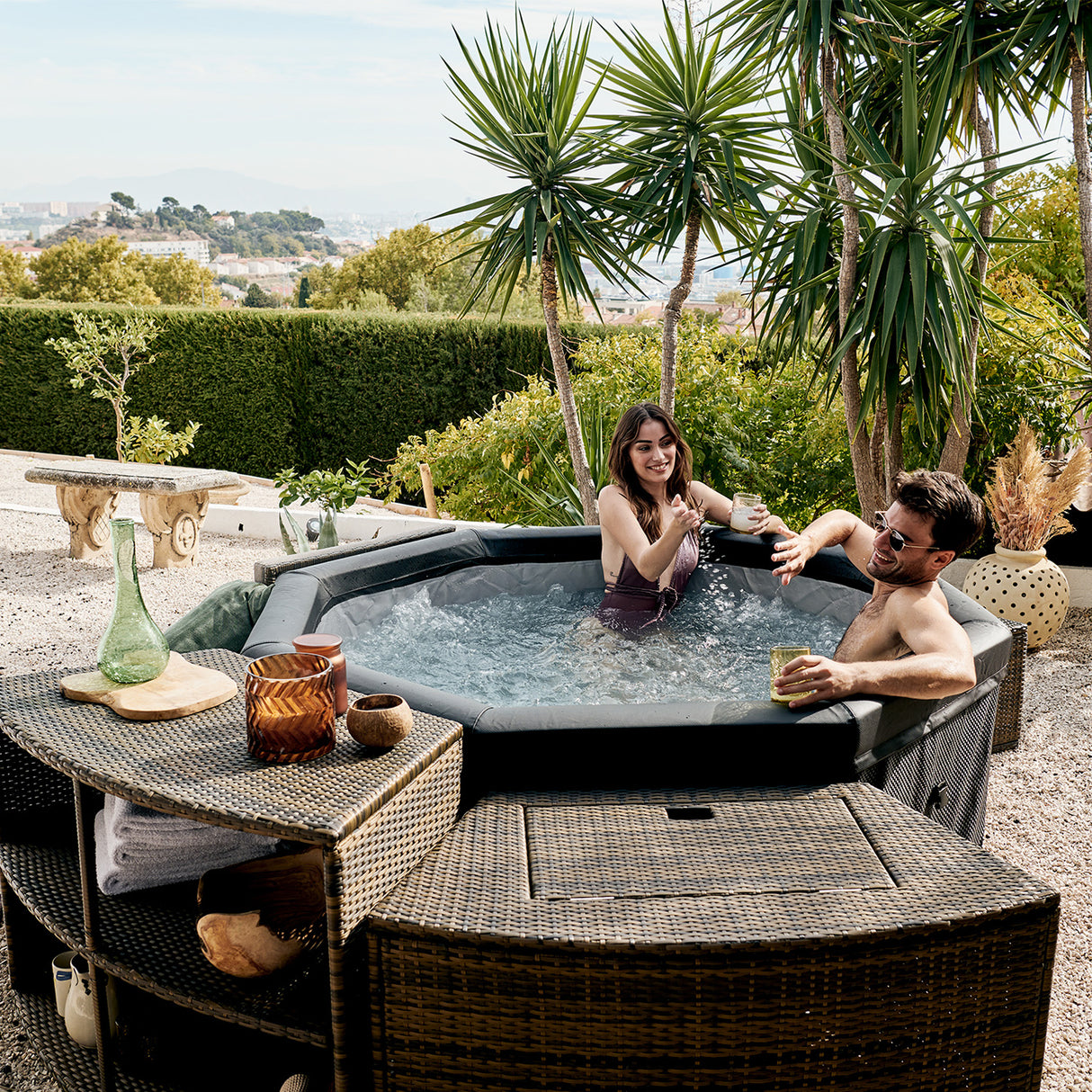 Netspa Octopus Spa 4-6 personer uden komplet møbelsæt