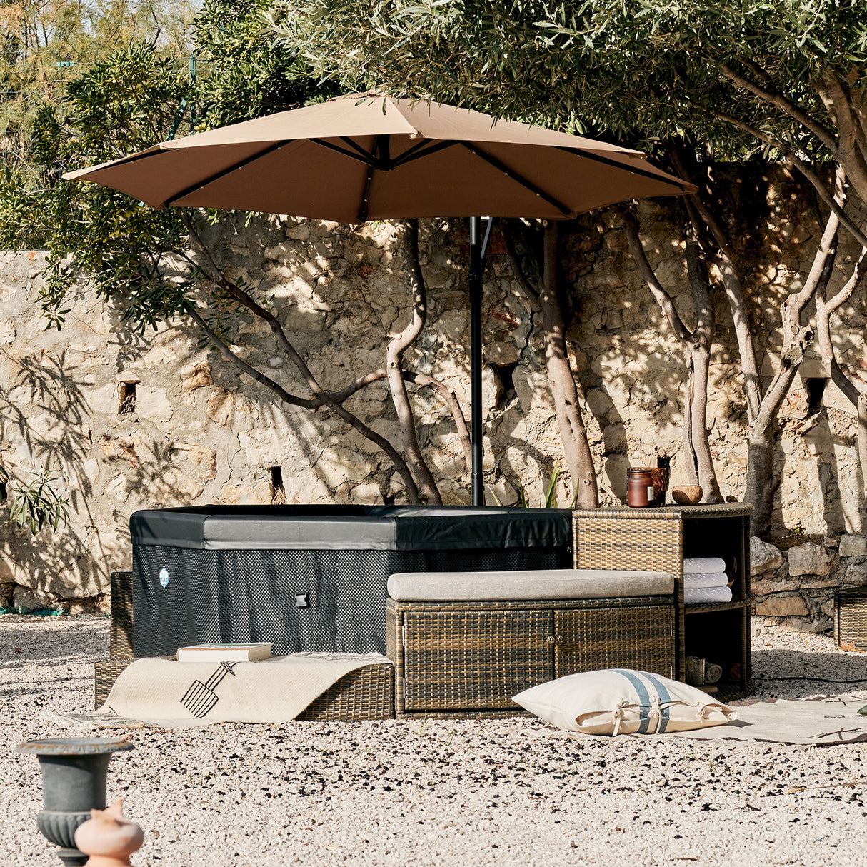 Netspa Octopus Spa 4-6 personer uden komplet møbelsæt